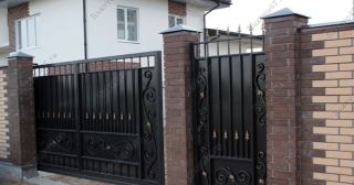 Купить распашные ворота кованные Нерюнгри, цена от 4830 руб.